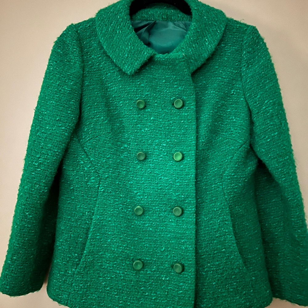VINTAGE - Emerald Green Suit - Sizes (4-6)
